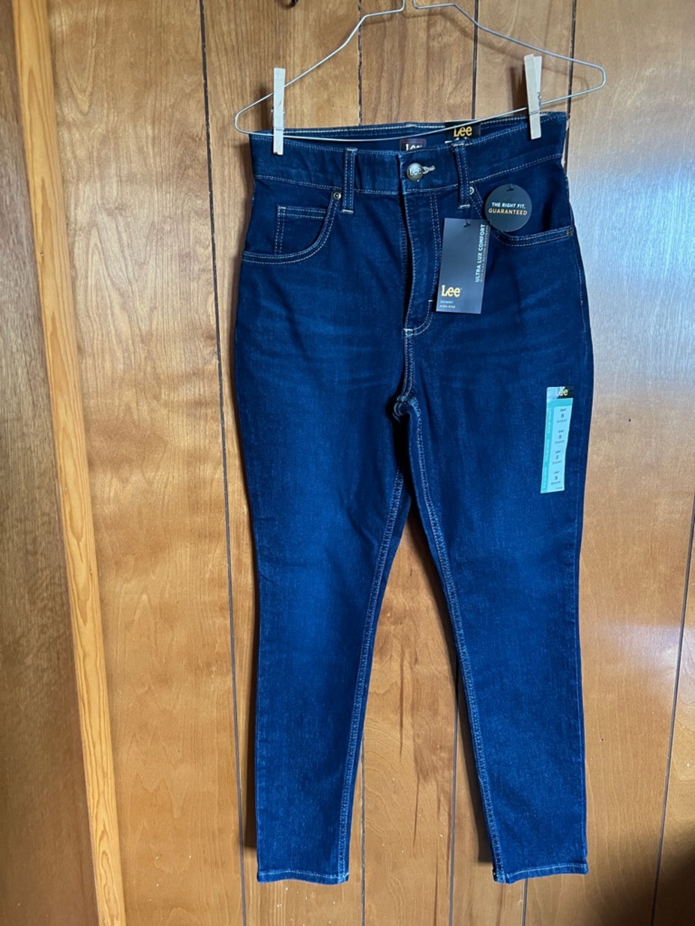 Lee Women's Ultra Lux Comfort Skinny Jeans size 8 Short